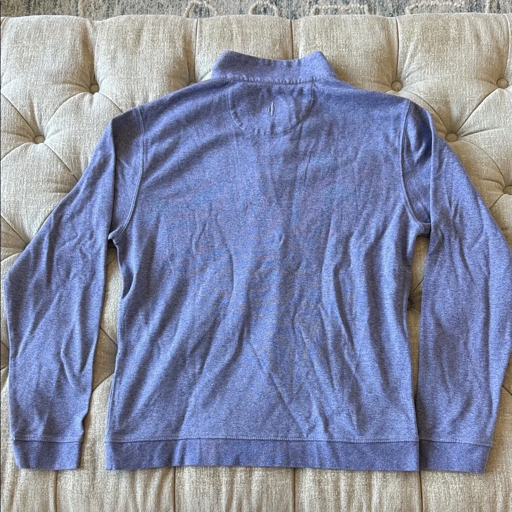 Johnnie O Men's M‎ Purple Quarter-Zip Sweater